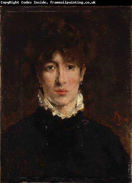 Alfred Stevens A portrait of Sarah Bernhardt